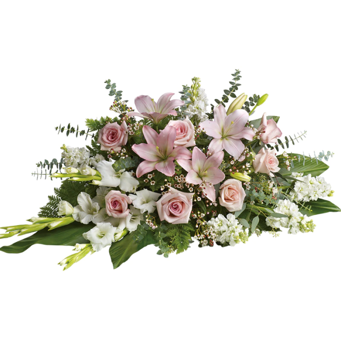 Colourful Casket Spray